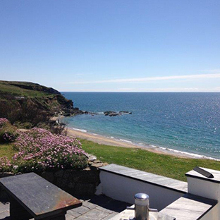 Fabulous sea views from the patio