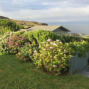 Lovely gardens at Chydane