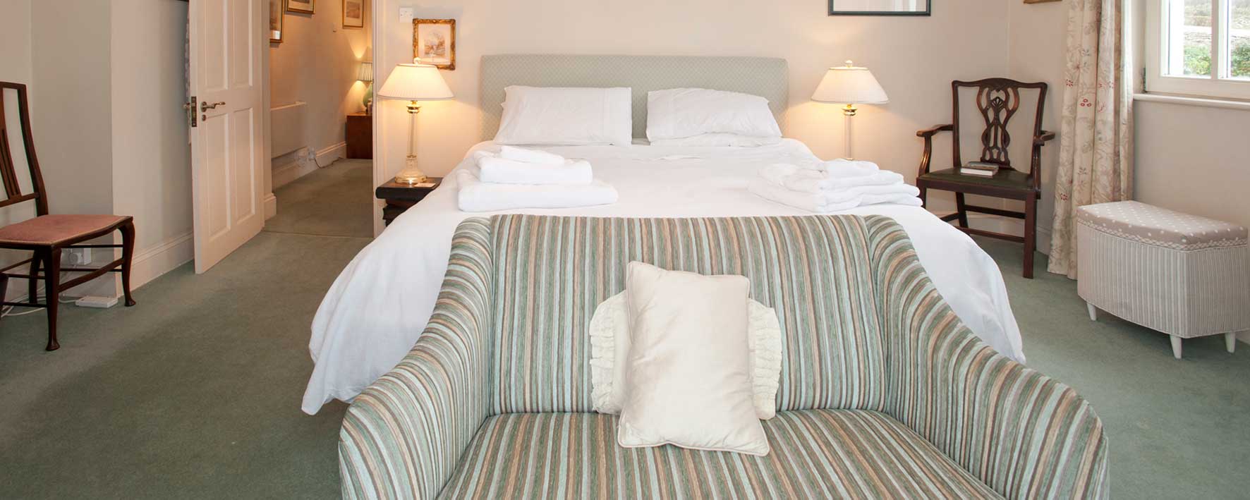 Comfortable bedrooms